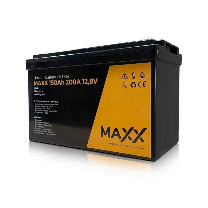 Akumulator LiFePO4 12V 150AH BMS - MAXX