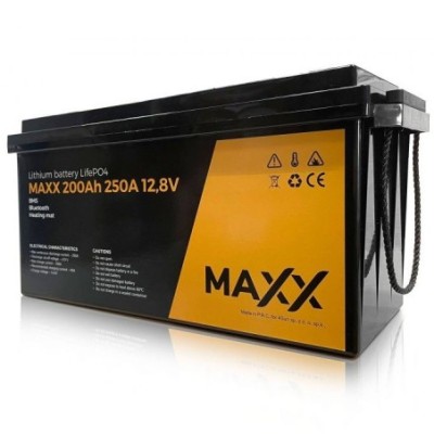 Akumulator LiFePO4 12V 200AH BMS - MAXX
