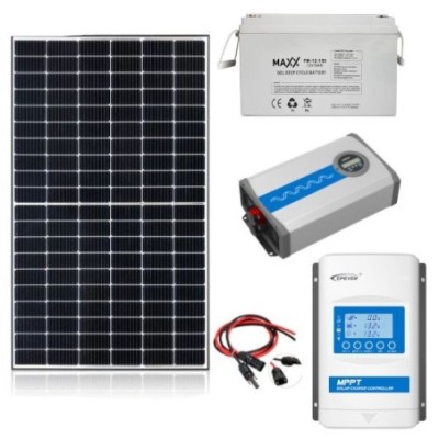 Zestaw Fotowoltaiczny 380W Maxx z Przetwornicą IP-PLUS1500W