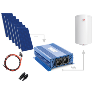 Zestaw Do Grzania Wody CWU 2500W (6 x Panel PV + MPPT-3000)
