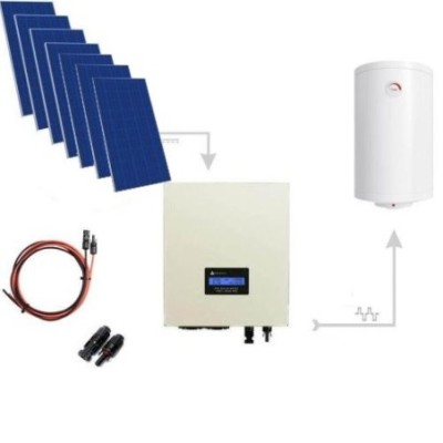 Zestaw Do Grzania Wody CWU 2850W (7xPanel PV + MPPT-3000 PRO
