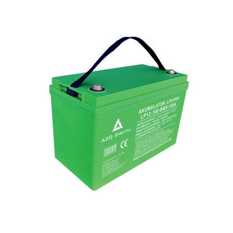 Akumulator LiFePO4 LP12-100 100Ah 12V 150A Bluetooth BMS Akumulator LiFePO4 LP12-100 100Ah 12V 150A Bluetooth BMS