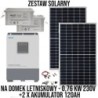 Zestaw solarny na domek letniskowy z akumulatorami 0,76KW 23