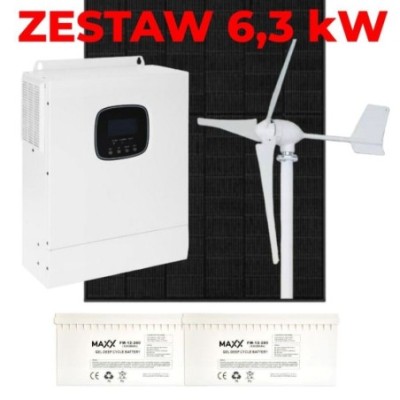 Elektrownia wiatrowo-fotowoltaiczna 5kW