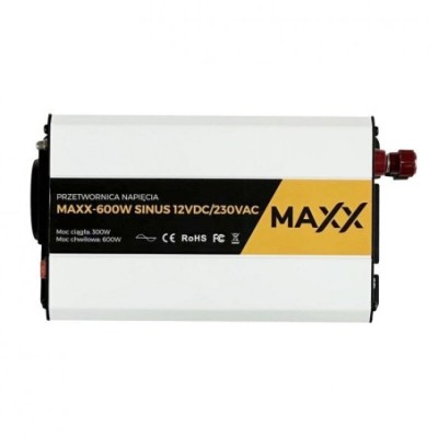Przetwornica Napięcia SINUS MAXX 600W 12VDC/230VAC [300W/600