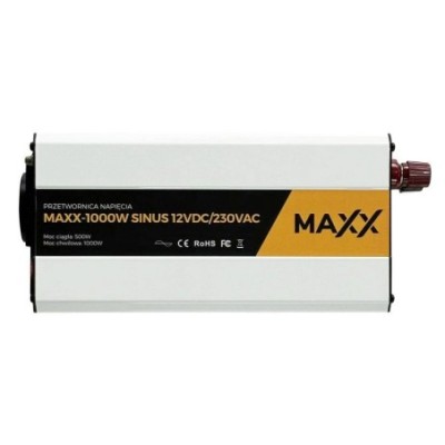 Przetwornica Napięcia SINUS MAXX 1000W 12VDC/230VAC