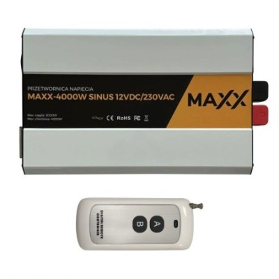 Przetwornica Napięcia SINUS MAXX 4000W 12VDC/230VAC