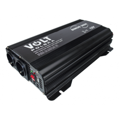 Przetwornica napięcia VOLT  12V / 230V - SINUS 3000