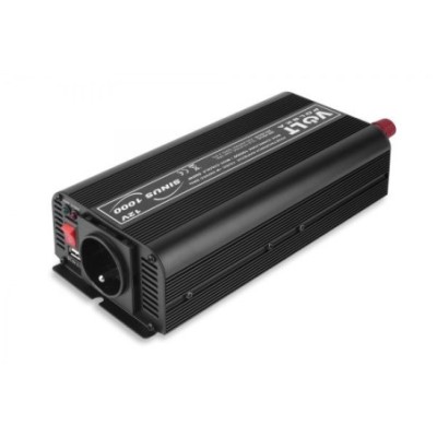 Przetwornica napięcia VOLT  12V / 230V - SINUS 1000