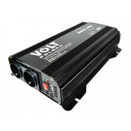 Przetwornica napięcia VOLT  24V / 230V - SINUS 3000